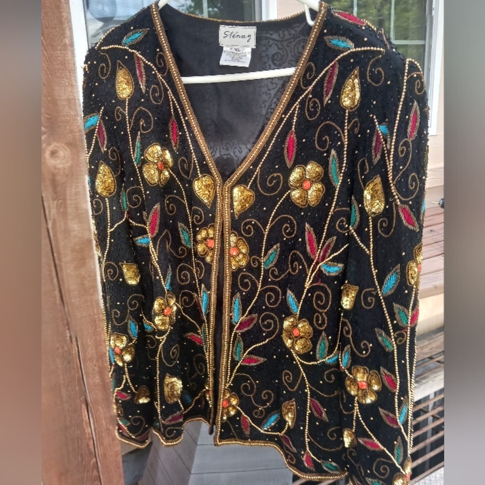 Vintage beaded top
